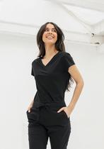Studio anneloes roller shirt XXL donkerblauw travelstof, Blauw, Maat 46/48 (XL) of groter, Ophalen of Verzenden, Zo goed als nieuw