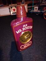 Vintage Old Mr. Boston Whisky Reclamefles, Antiek en Kunst, Ophalen of Verzenden