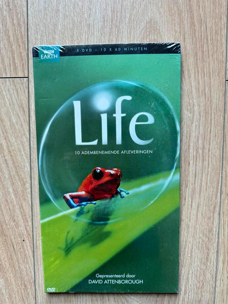 Life 5x DVD geseald- BBC Earth Nieuw in verpakking! 600 min, Cd's en Dvd's, Dvd's | Documentaire en Educatief, Nieuw in verpakking