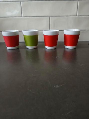 Bodum Bistro lungo kopjes met siliconen grip (4) beschikbaar voor biedingen