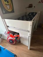 Flexa halfhoogslaper, wit hout, Ophalen, Gebruikt, Halfhoogslaper
