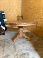 Kloostertafel rond, Huis en Inrichting, Tafels | Eettafels, Ophalen, Vijf personen of meer, Rond, 100 tot 150 cm