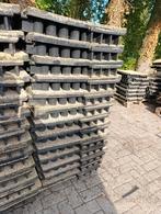 Rubber Tegels 60x60x10cm - Ideaal voor Paardebox, Tuin, Gym, Ophalen, Gebruikt, Rubber, Schoonloopmat