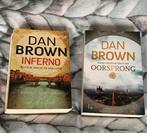 Dan Brown: Inferno en/of Oorsprong, Boeken, Detectives, Dan Brown, Ophalen of Verzenden, Zo goed als nieuw