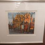 Litho Jeroen Hermkens - Haarlem Botermarkt, Ophalen