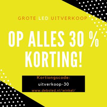 led uitverkoop beschikbaar voor biedingen