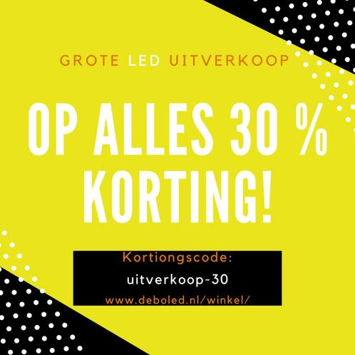 led uitverkoop, Huis en Inrichting, Lampen | Spots, Nieuw, Led, Verzenden