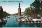 Amsterdam- -Montelbaanstoren en Oude Schans., Noord-Holland, Ongelopen, 1920 tot 1940, Verzenden