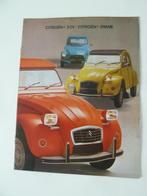 oldtimer folders citroën 2PK- Dyane - Ami8 --Mehari, Boeken, Auto's | Folders en Tijdschriften, Ophalen of Verzenden, Zo goed als nieuw
