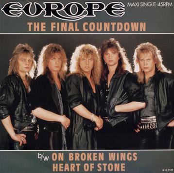 12" Maxi-Single - Europe – The Final Countdown - 1986 beschikbaar voor biedingen