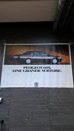 Poster peugeot 605 SV 24  117x78 cm, Gebruikt, Ophalen of Verzenden, A1 t/m A3