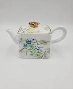 poreleinen vintage theepotje kyoto reproductie., Ophalen of Verzenden