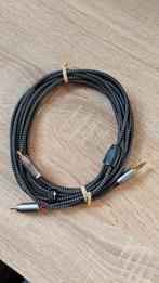 5m Audio Kabel 3.5mm naar 2x Tulp, Ophalen of Verzenden, Nieuw, Overige kabels