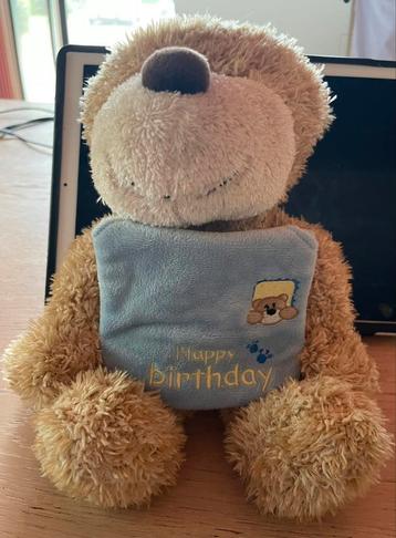 Gifa Gift Kwikki met Happy Birthday envelop 25cm. beschikbaar voor biedingen
