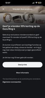 Oura ring 4 10% korting, Eén persoon, Kortingsbon