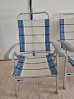 Dukdalf aluminium verstelbare stoelen, Ophalen, Gebruikt, Campingstoel