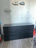Ikea malm ladekast zwart, Ophalen, 5 laden of meer, 150 tot 200 cm, Zo goed als nieuw