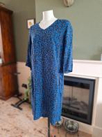 Wax collection blauw zwart jurk 38 M Gratis Verzenden !, Kleding | Dames, Jurken, Maat 38/40 (M), Zo goed als nieuw, Wax, Onder de knie