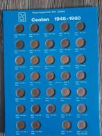 Complete serie centen van 1948 t/m 1980, Postzegels en Munten, Munten | Nederland, Setje, Ophalen of Verzenden, Koningin Juliana