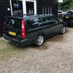 Volvo V70 2.4 Europa Exclusive Lpg G3/Ecc/Audio/Leer/trekhaa, Auto's, Oldtimers, Zwart, Volvo, Te koop, 12 km/l
