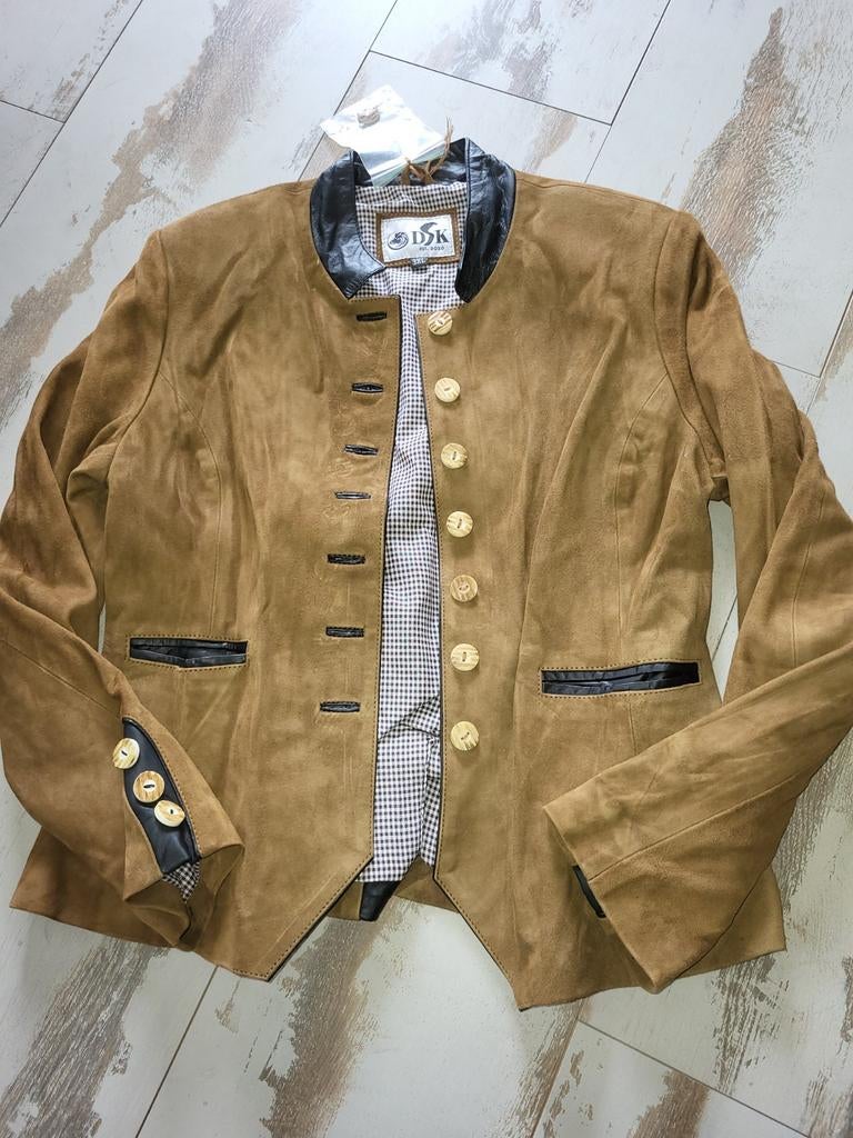 Lams Suede Dames Jasje - M, L, XL, Lams, Ophalen of Verzenden, Nieuw, Maat 38/40 (M)