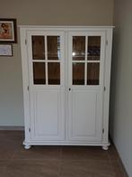 Mooie servieskast, Ophalen, 100 tot 150 cm, Glas, Landelijk