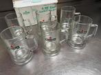 6 Heineken Bierglazen 0,5L - Bierpul, Overige materialen, Ophalen of Verzenden, Zo goed als nieuw, Vaatwasserbestendig