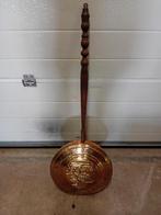 Vintage beddepan bedstoof bedpan koperen, Antiek en Kunst, Ophalen