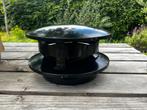 ThermoFlue RVS trekkap zwart 20cm NIEUW, Huis en Inrichting, Haarden, Ophalen of Verzenden, Nieuw, Houthaard