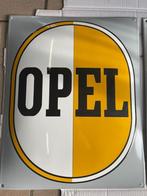 emaille reclame bord opel, Verzamelen, Verzenden, Nieuw, Reclamebord