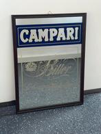 Vintage Reclamebord | Bar Spiegel Mancave | Campari Bitter, Verzamelen, Ophalen of Verzenden, Zo goed als nieuw, Reclamebord