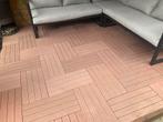 Composiet Vlondervloer 9m2, Tuin en Terras, Terrasdelen en Vlonders, Ophalen, Gebruikt, Composiet