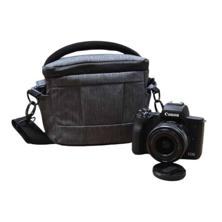 Canon EOS M50 Mark II Systeemcamera + 15-45mm lens, Audio, Tv en Foto, Fotocamera's Digitaal, Zo goed als nieuw