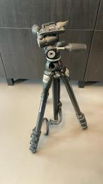 Manfrotto 055mf4 mag statief + Manfrotto fiber 804rc2 kop, Ophalen of Verzenden, Gebruikt, 175 cm of meer, Driepoot