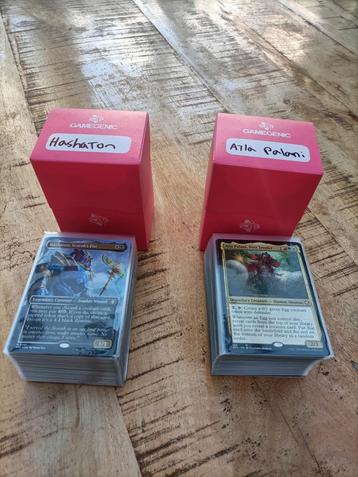 2 MTG Commander Decks - Hashaton & Atla Palani beschikbaar voor biedingen