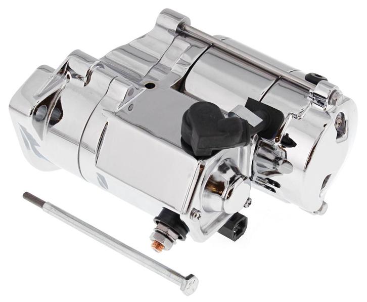 1.4 KW starter chroom Harley Softail, Dyna, Touring 89-06, Motoren, Onderdelen | Harley-Davidson, Nieuw, Ophalen of Verzenden