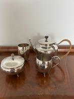 Theeserviesje verzilverd, Antiek en Kunst, Antiek | Servies compleet, Ophalen of Verzenden