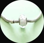Pandora helder Bruisend murano 791617CZ / zirkonia, Glas of Kristal, Pandora, Ophalen of Verzenden, Zo goed als nieuw