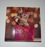diamond painting kerstkaart poes, Ophalen of Verzenden, Nieuw, Kerst