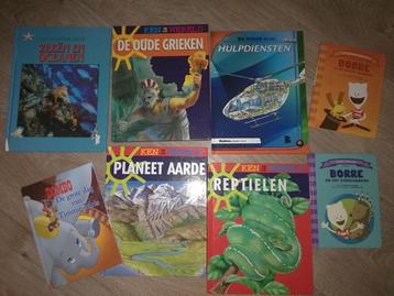 Verschillende educatieve kinderboeken in nieuwstaat beschikbaar voor biedingen