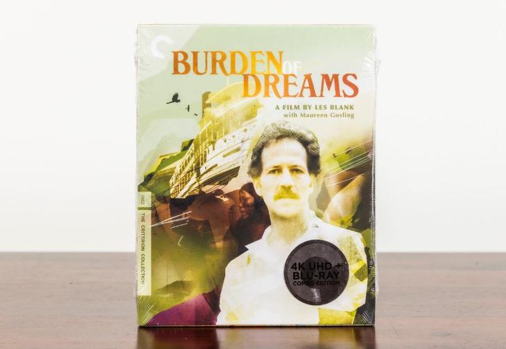 Burden of Dreams 4K UHD + Blu-Ray (US Import) Criterion, Cd's en Dvd's, Blu-ray, Zo goed als nieuw, Documentaire en Educatief