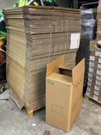 Grote dubbelgolf  verzenddozen, Euro 80 afmeting 60x40x80cm, Ophalen, Doos, 40 tot 60 cm, Opvouwbaar