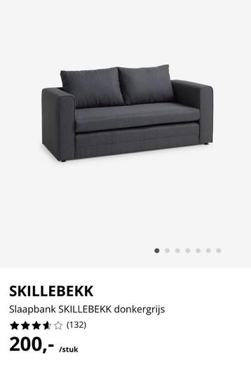 Slaapbank Jysk Skillebekk grijs