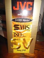 s-vhs master jvc the inventor of VHS 180 3 HRS SV SUPER, Alle leeftijden, Ophalen of Verzenden, Nieuw in verpakking