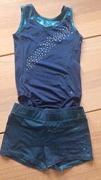 Turnpakje 9-10 jaar Decathlon, Sport en Fitness, Turnen, Kindermaat 122 t/m 140, Ophalen, Zo goed als nieuw, Turnpak(je)