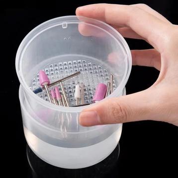 Desinfectie Opbergdoos Nail Boren Clipper Cutter beschikbaar voor biedingen