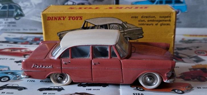 Dinky Toys (554) Opel Rekord, Hobby en Vrije tijd, Modelauto's | 1:43, Gebruikt, Auto, Dinky Toys, Verzenden