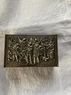 Zaans zilveren rechthoekige luciferhouder "de Nachtwacht", Antiek en Kunst, Verzenden, Zilver