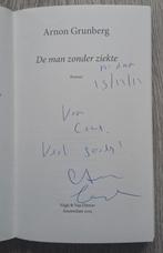 Arnon Grunberg - De man zonder ziekte / GESIGNEERD, Verzenden, Zo goed als nieuw