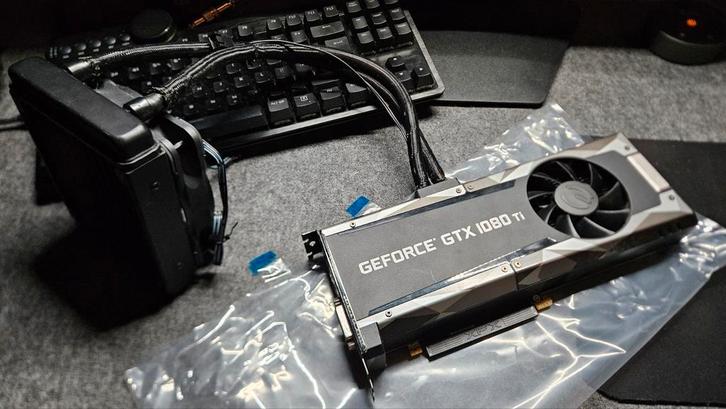 EVGA GTX 1080 Ti SC2 Hybrid - Goed Werkend, Computers en Software, Videokaarten, Gebruikt, Nvidia, PCI-Express 3.0, GDDR5, HDMI